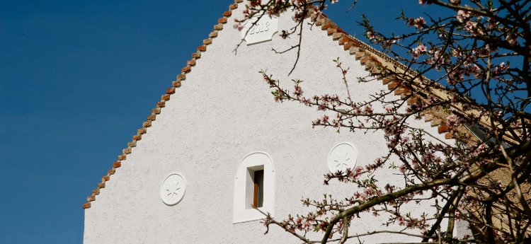 Facade of our oldest guesthouse that is more than 200 year old